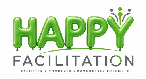 Logo Happy Facilitation - Faciliter, Coopérer, Progresser ensemble